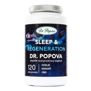 Bylinné kapsle SLEEP and REGENERATION Dr. Popov