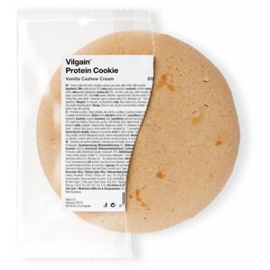 Vilgain Protein Cookie Vanilla cashew cream 80 g - Zkrácená trvanlivost