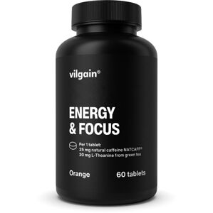 Vilgain Energy & Focus Tabs pomeranč 60 tablet