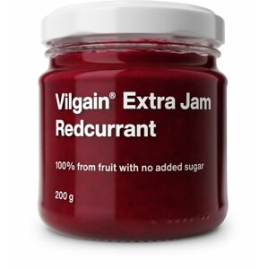 Vilgain Extra džem červený rybíz bez přidaného cukru 200 g - Zkrácená trvanlivost