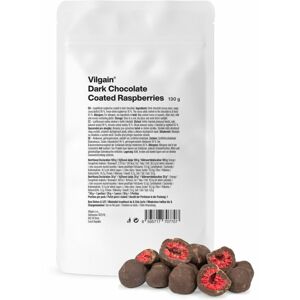 Vilgain Lyofilizované maliny v hořké čokoládě 130 g