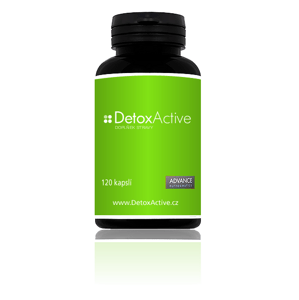 ADVANCE Nutraceutics DetoxActive - přírodní očista Vašeho těla, 120 kapslí
