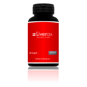 ADVANCE Nutraceutics Liverax - podpořte zdraví svých jater, 60 kapslí
