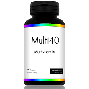 ADVANCE Nutraceutics Multi40 - unikátní multivitamín 90 kapslí