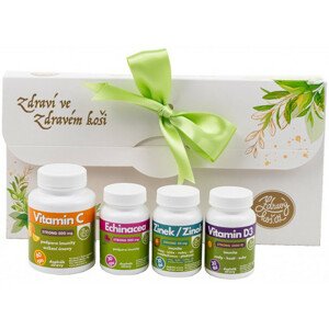 Zdravýkoš Vitamínový balíček Zdravý koš Echinacea, Zinek, D3, C